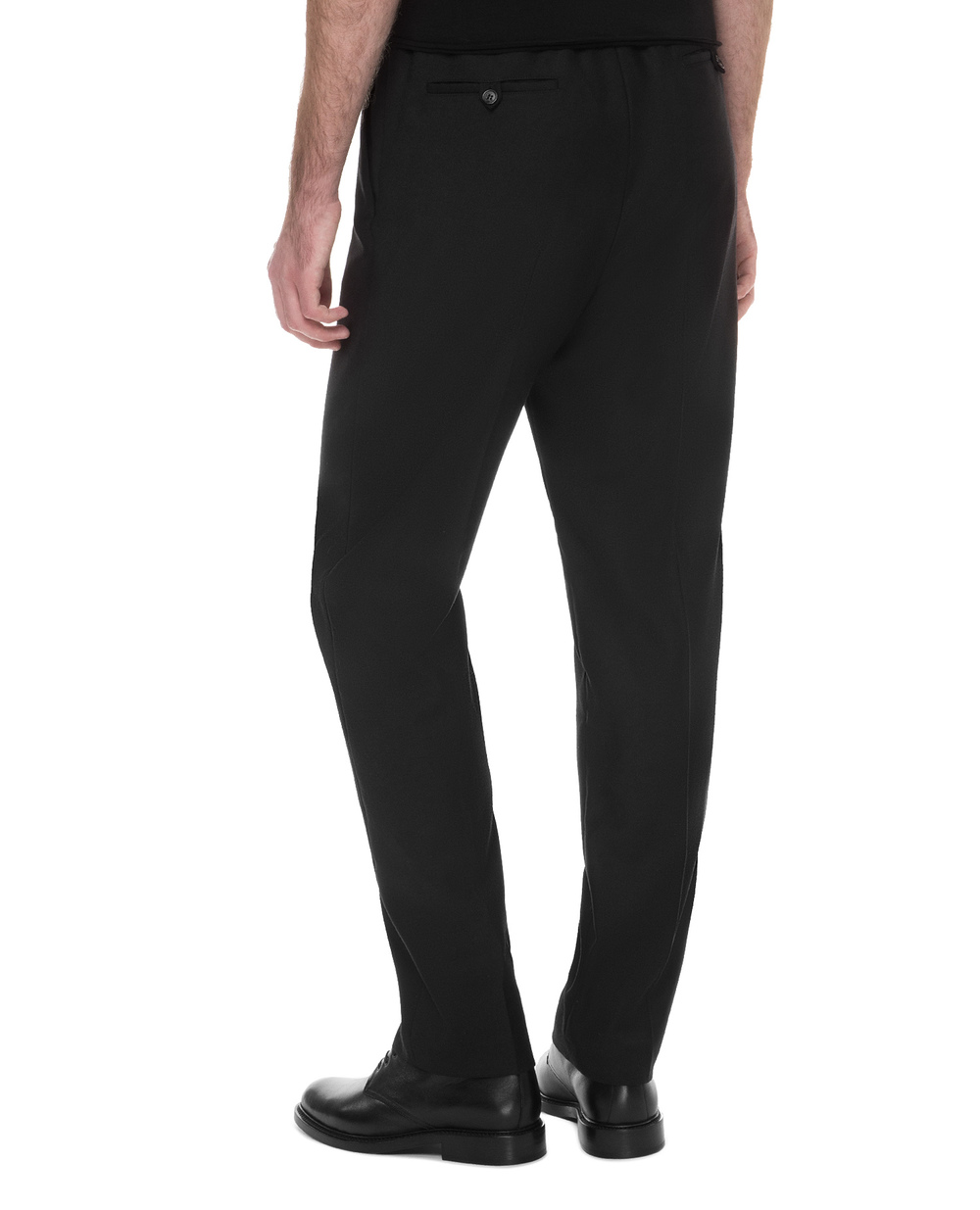 Шерстяные брюки Saint Laurent 583275-Y903V, черный цвет • Купить в интернет-магазине Kameron