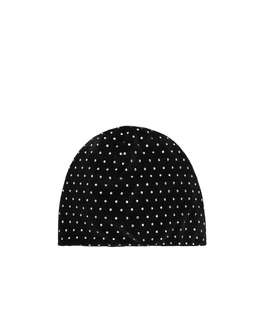Бархатная шапка Saint Laurent 593588-3YD29, черный цвет • Купить в интернет-магазине Kameron