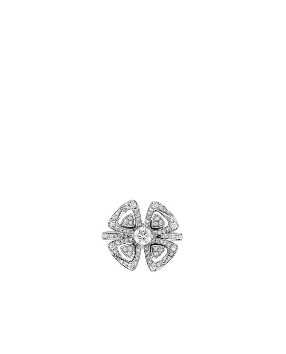 Кольцо Fiorever Bulgari 354452, белый цвет • Купить в интернет-магазине Kameron