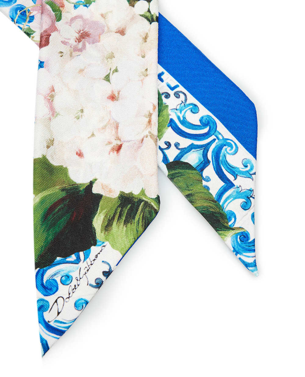 Шелковый платок Dolce&Gabbana FS215A-G0TFX, разноцветный цвет • Купить в интернет-магазине Kameron