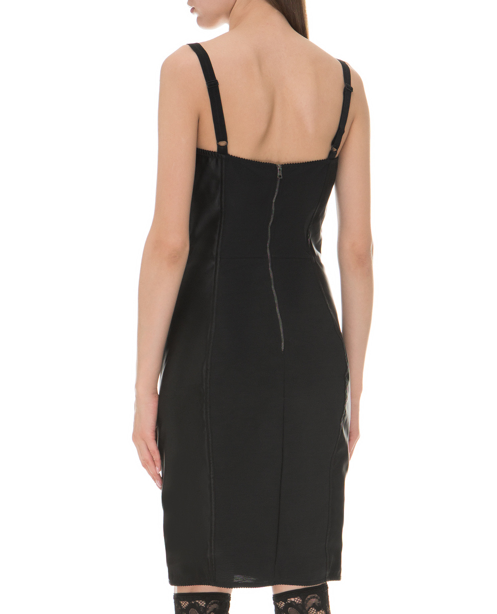 Платье Dolce&Gabbana F63H5T-GDC48, черный цвет • Купить в интернет-магазине Kameron