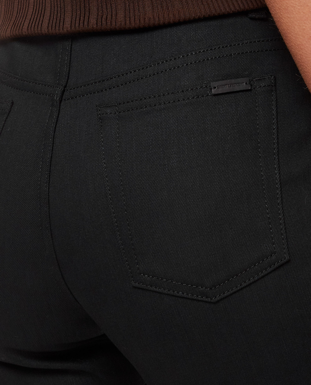 Джинси Saint Laurent 705103-Y500V, чорний колір • Купити в інтернет-магазині Kameron