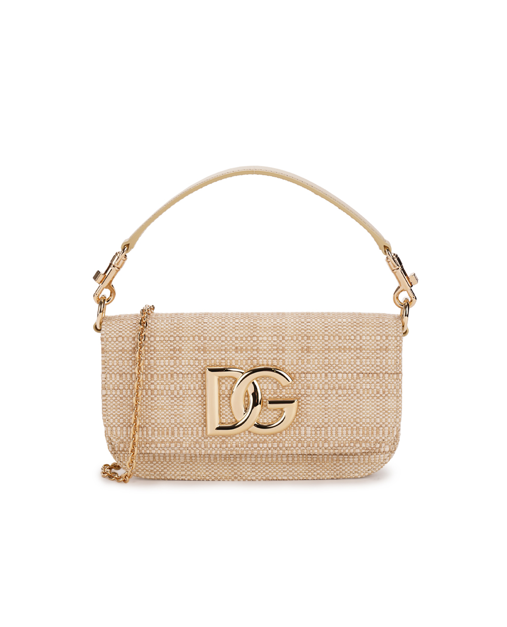 Сумка DG Logo Dolce&Gabbana BB7603-AS170, бежевый цвет • Купить в интернет-магазине Kameron