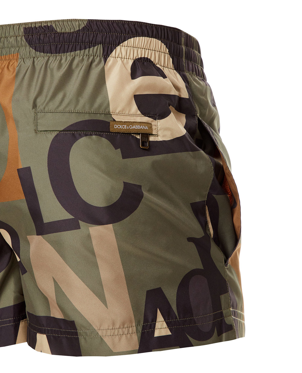 Плавательные шорты Dolce&Gabbana M4A06T-HSM7O, зеленый цвет • Купить в интернет-магазине Kameron