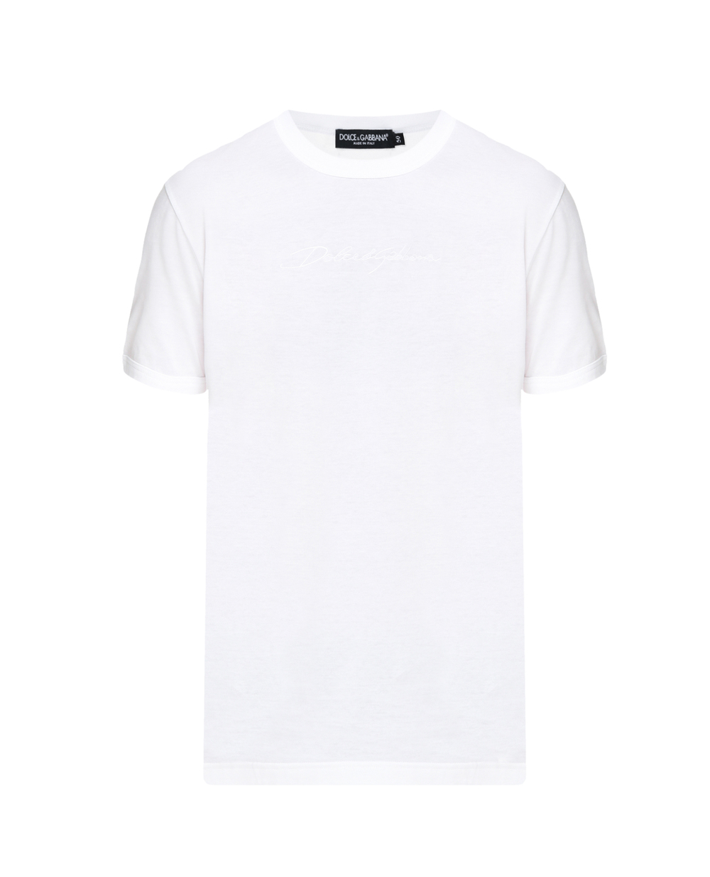Футболка Dolce&Gabbana G8JX7Z-G7WRN, белый цвет • Купить в интернет-магазине Kameron