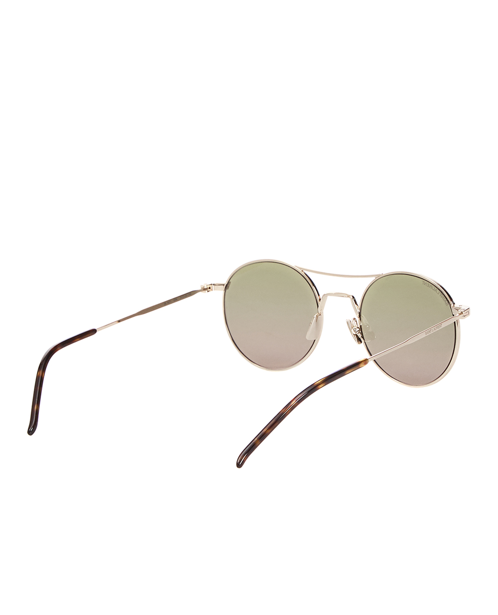 Солнцезащитные очки Saint Laurent 652333-Y9902, золотой цвет • Купить в интернет-магазине Kameron