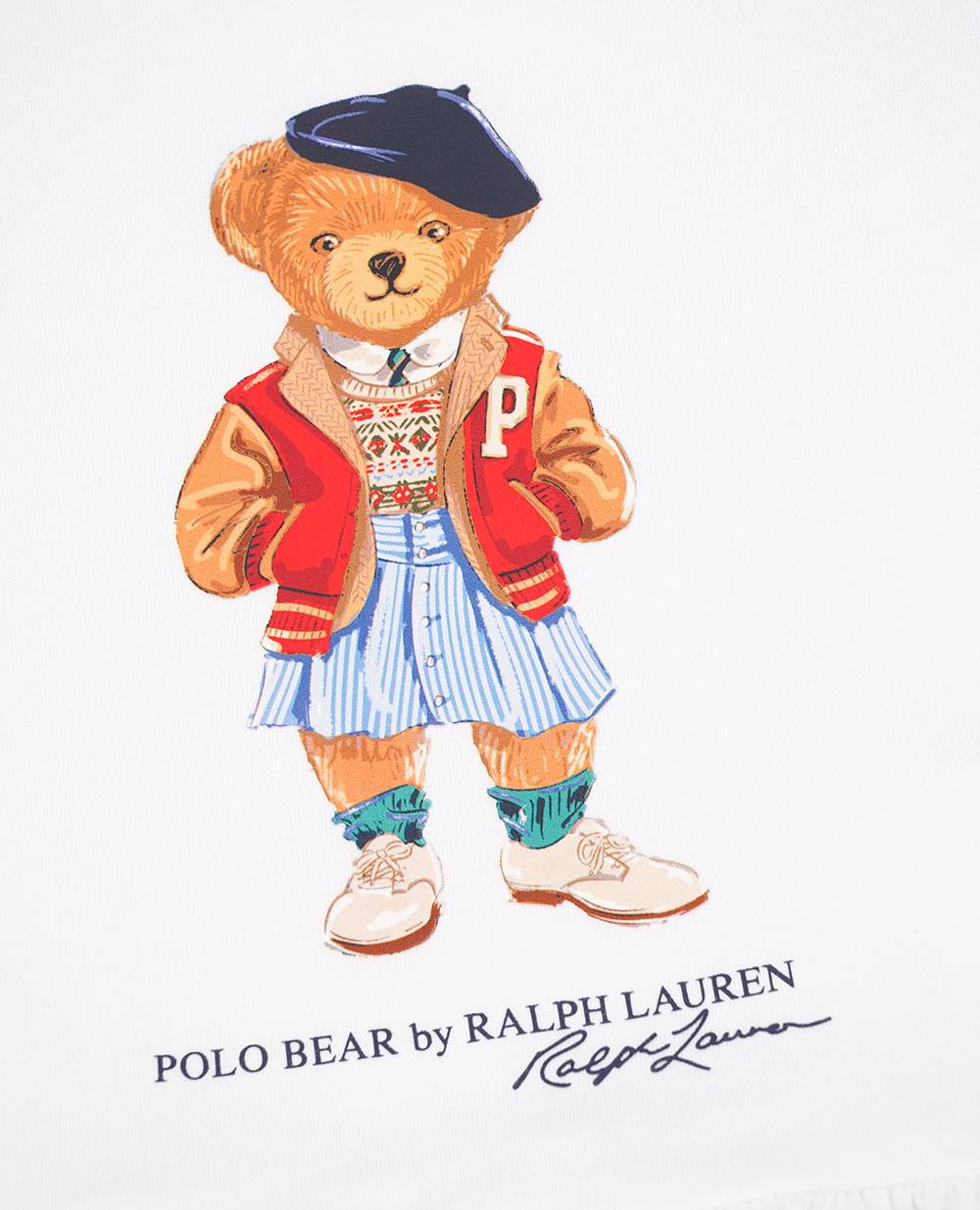 Дитяча футболка Polo Bear Polo Ralph Lauren Kids 310936235001, білий колір • Купити в інтернет-магазині Kameron