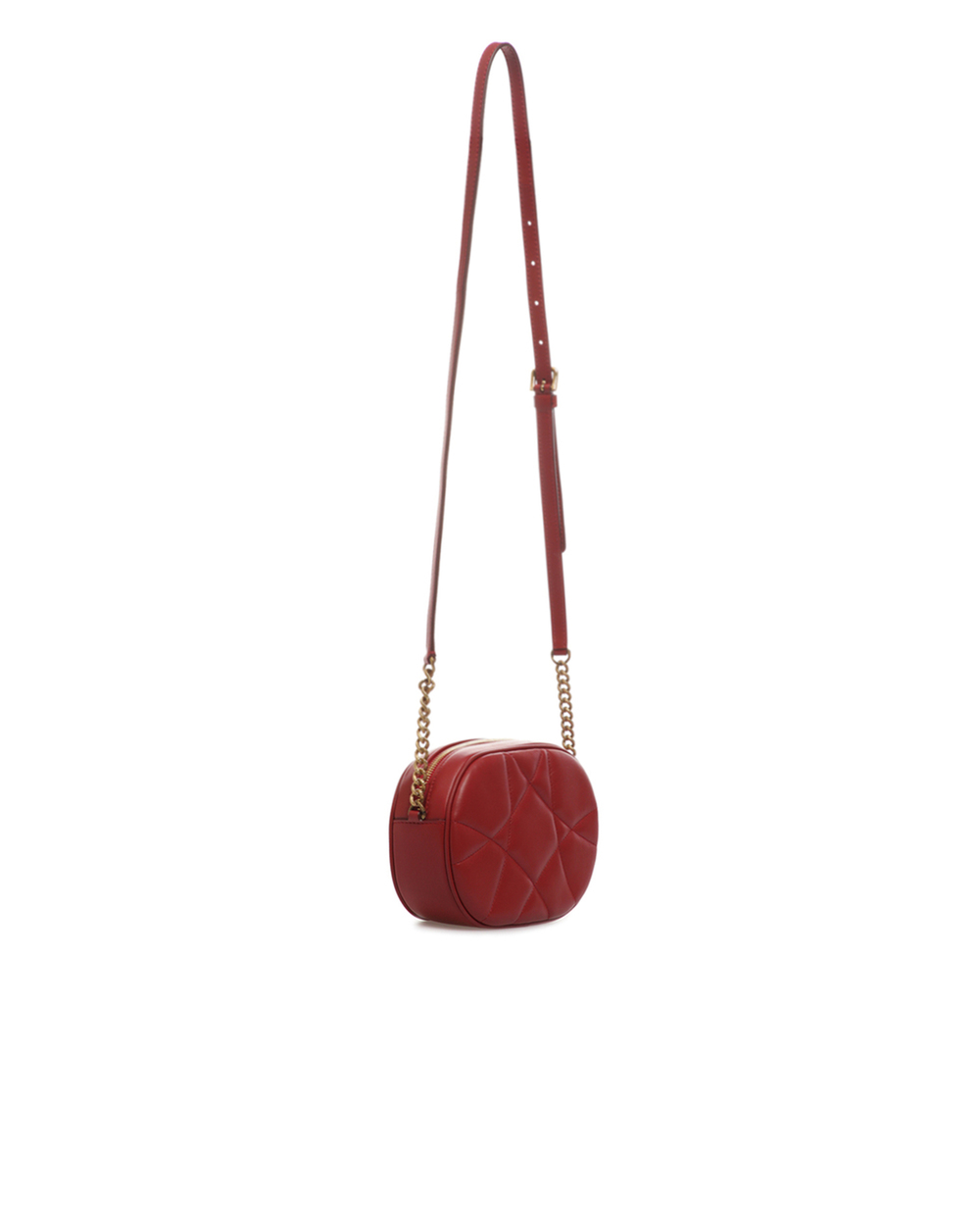 Кожаная сумка Devotion Dolce&Gabbana BB6704-AV967, красный цвет • Купить в интернет-магазине Kameron