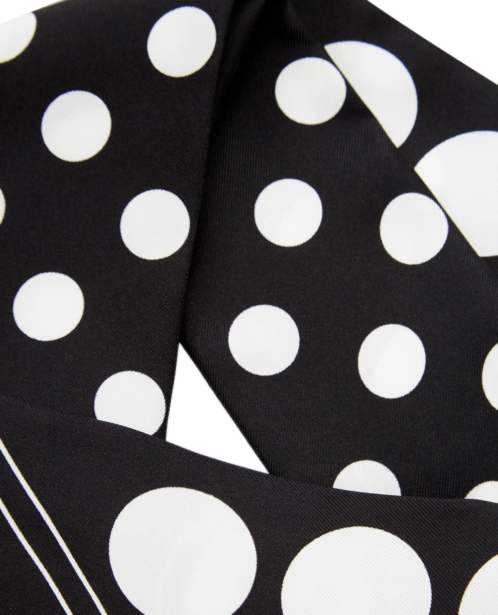 Шелковый платок Dolce&Gabbana FS215A-G0XBY, черный цвет • Купить в интернет-магазине Kameron