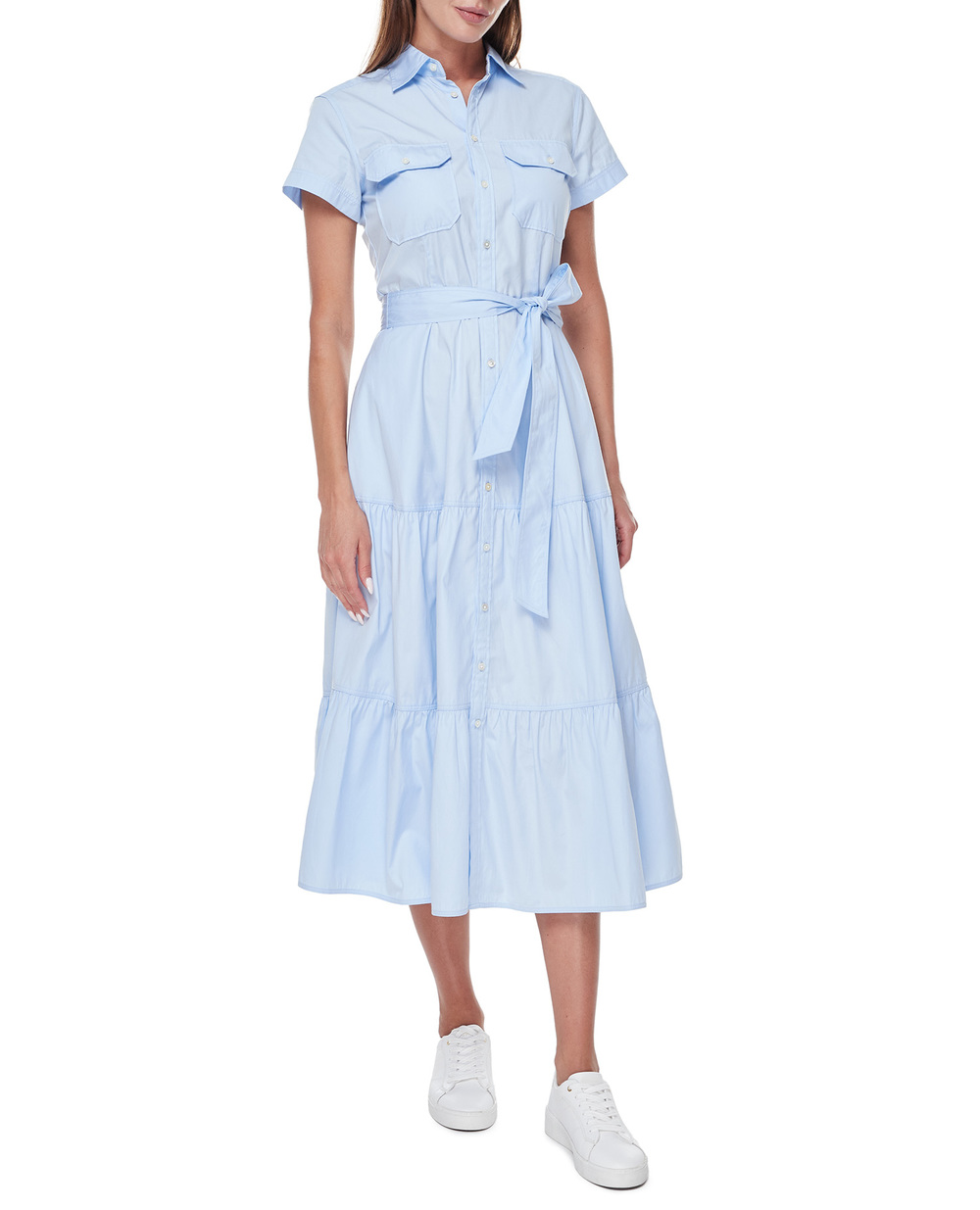 Сукня Polo Ralph Lauren 211904864002, блакитний колір • Купити в інтернет-магазині Kameron
