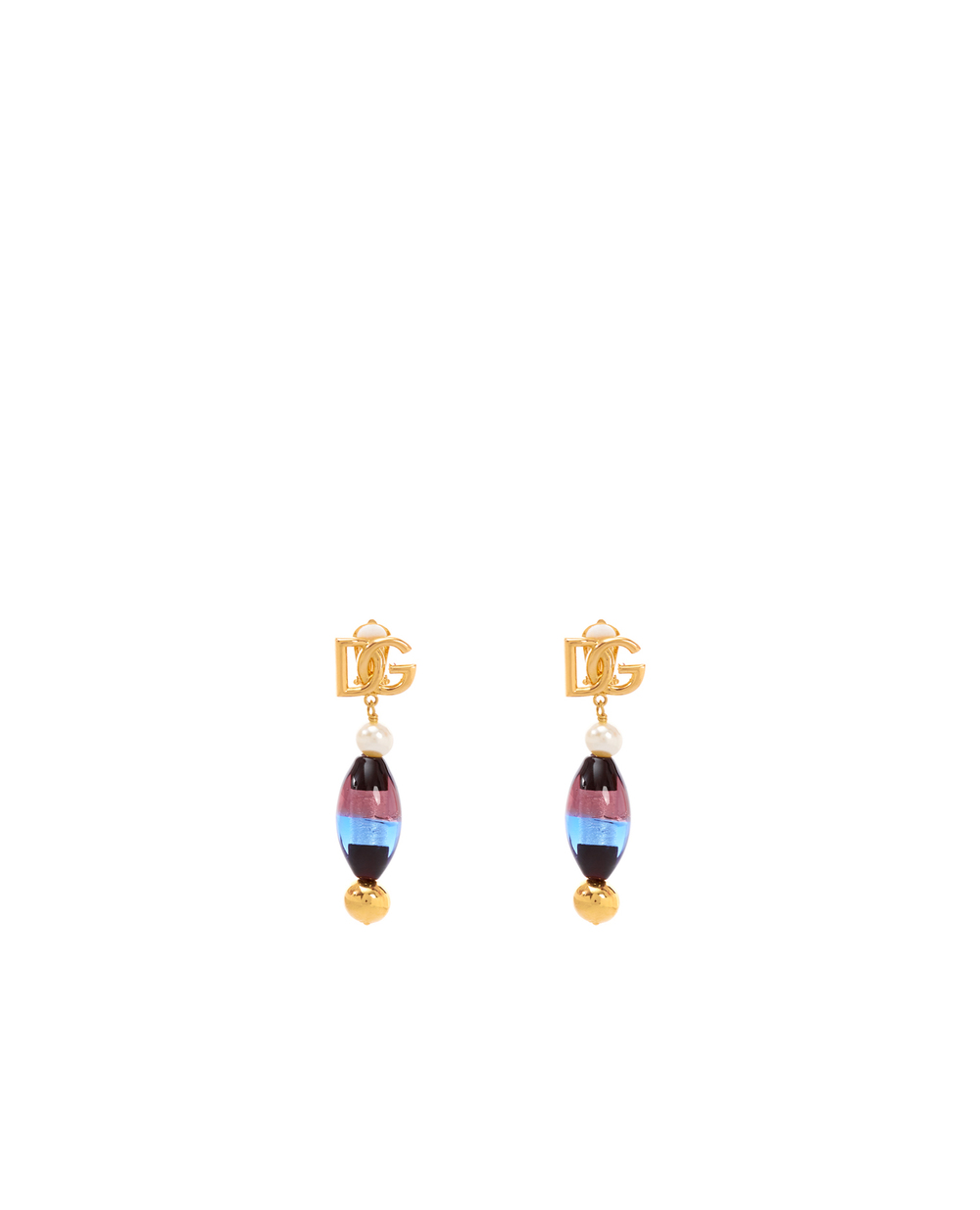 Кліпси Dolce&Gabbana WEO2S4-W1111, золотий колір • Купити в інтернет-магазині Kameron