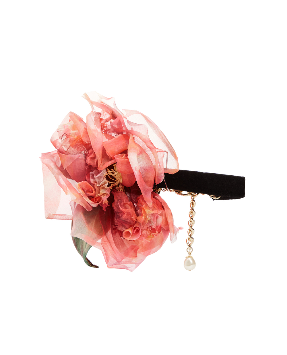 Шелковый чокер Dolce&Gabbana FT050R-GER90, черный цвет • Купить в интернет-магазине Kameron