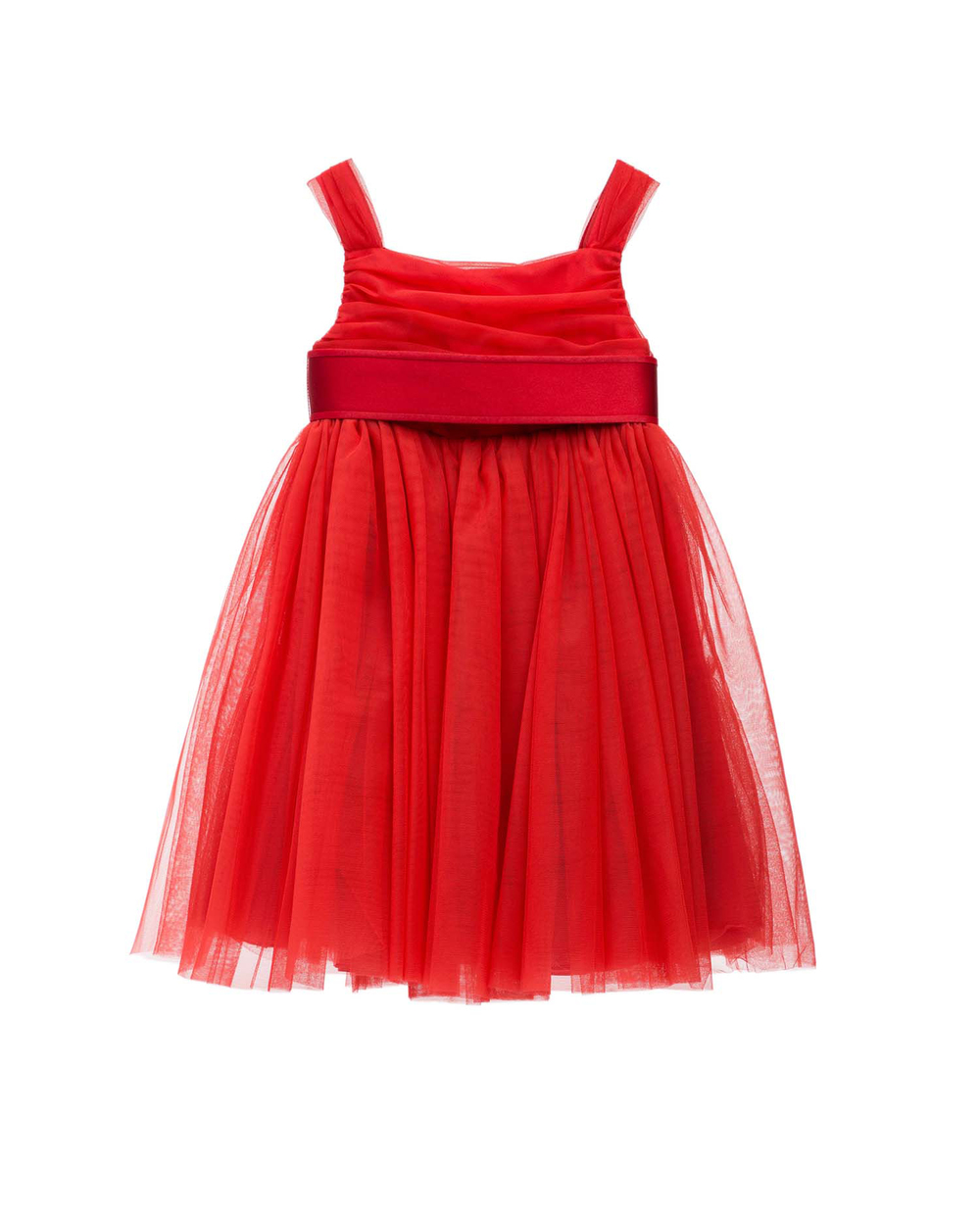 Платье Dolce&Gabbana Kids L52DA0-HLMMR-S, красный цвет • Купить в интернет-магазине Kameron