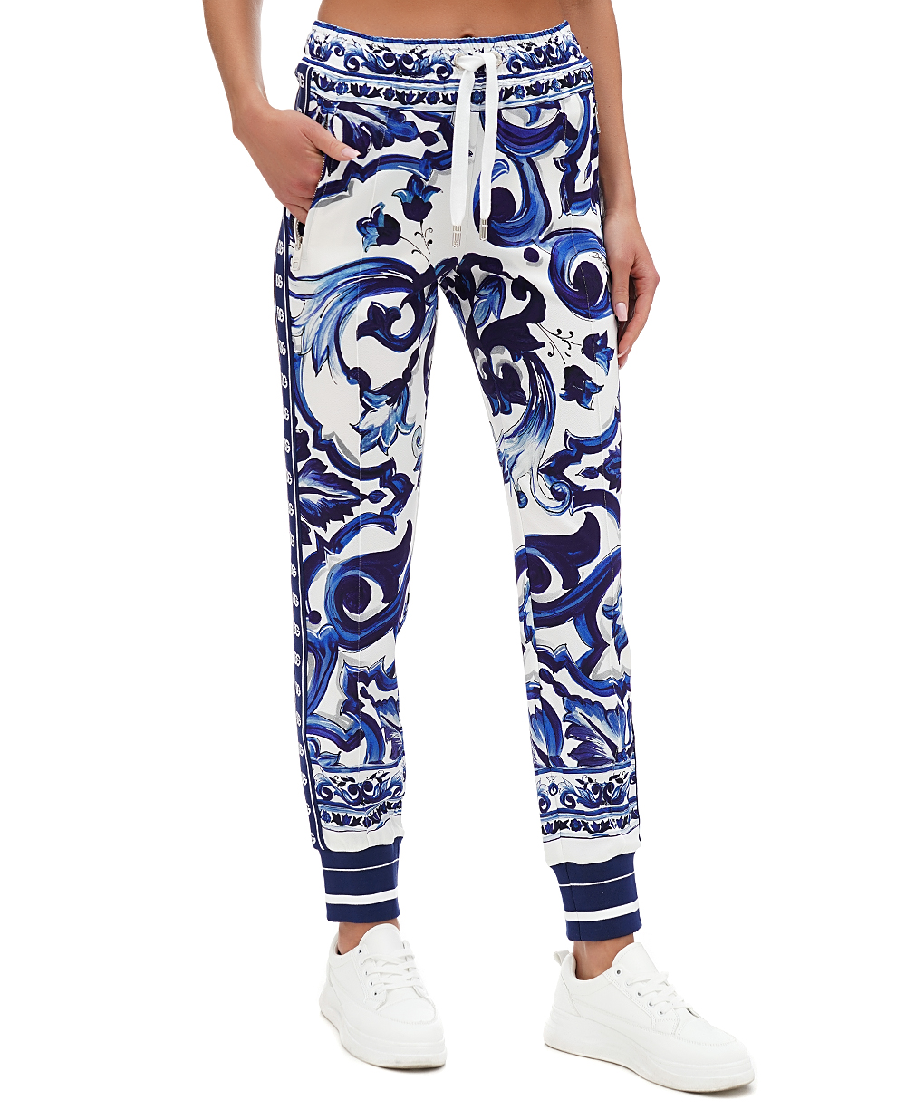 Спортивні штани (костюм) Dolce&Gabbana FTA1DT-FPIAI, білий колір • Купити в інтернет-магазині Kameron