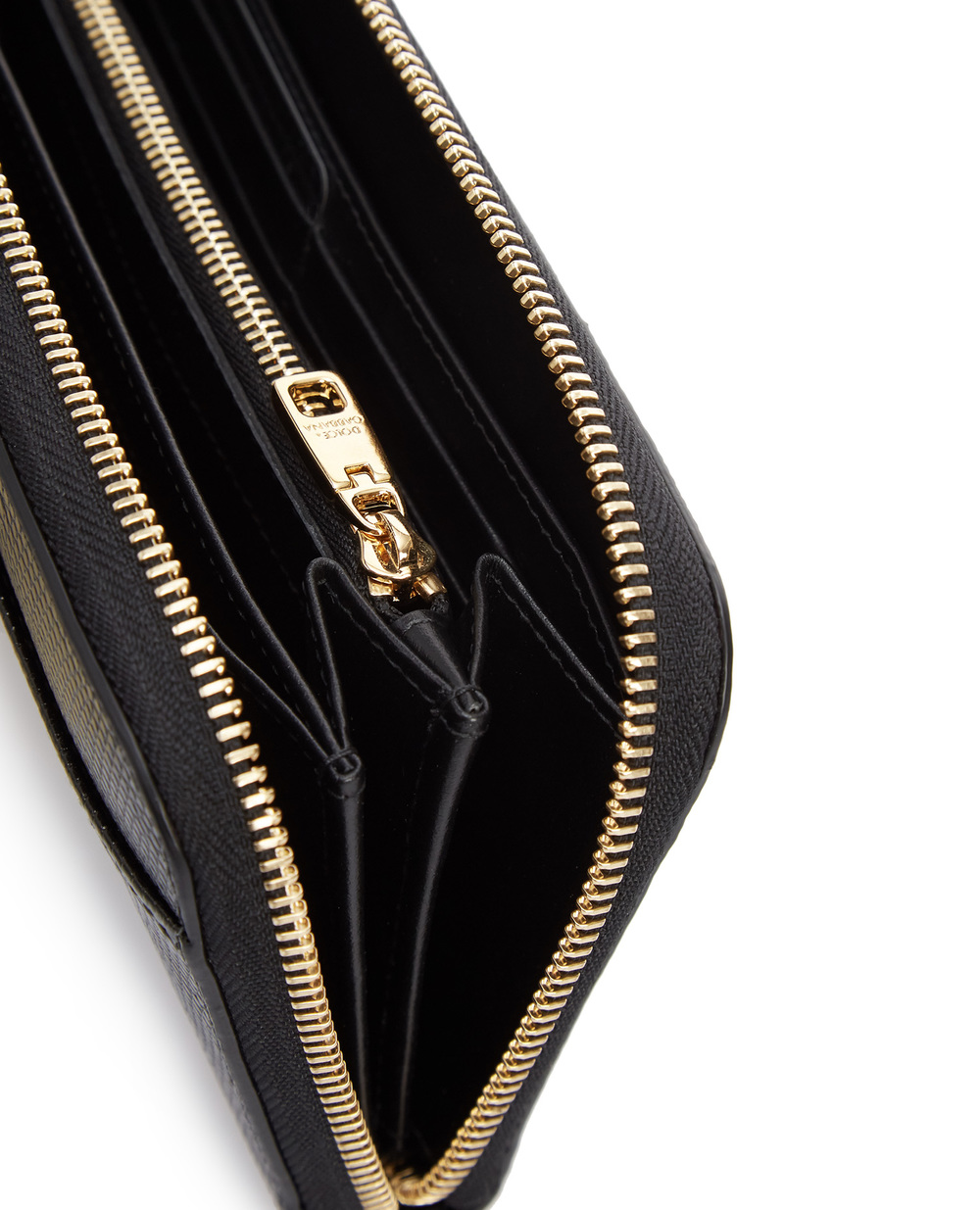 Кожаный кошелек Dolce&Gabbana BI0473-AU772, черный цвет • Купить в интернет-магазине Kameron