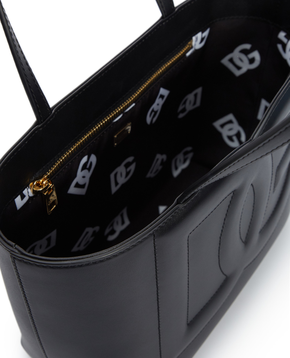 Сумка шоппер DG Logo Small Dolce&Gabbana BB7337-AW576, чорний колір • Купити в інтернет-магазині Kameron