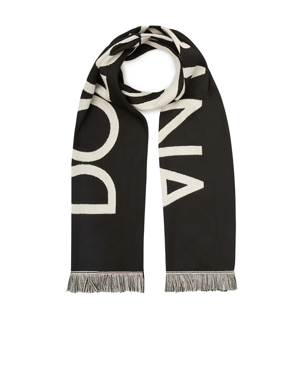 Вовняний шарф Dolce&Gabbana GQ215E-G2JAL, різнокольоровий колір • Купити в інтернет-магазині Kameron