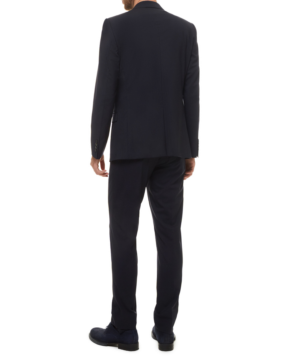 Вовняний костюм (піджак, штани) Dolce&Gabbana GK0RMT-FUBEC, темно синій колір • Купити в інтернет-магазині Kameron
