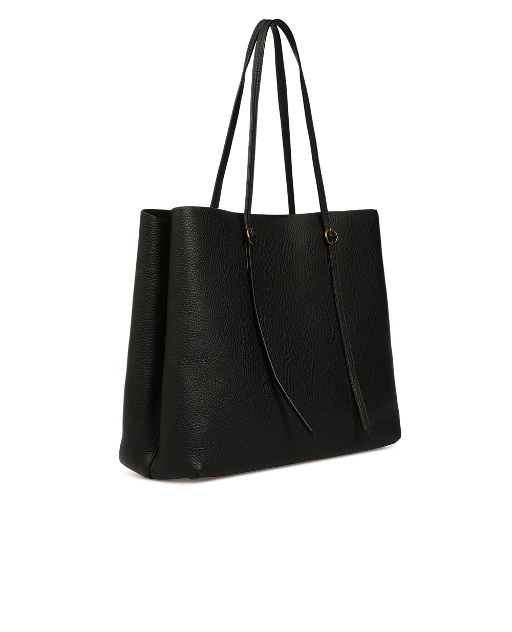 Кожаная сумка Polo Ralph Lauren 428735420001, черный цвет • Купить в интернет-магазине Kameron