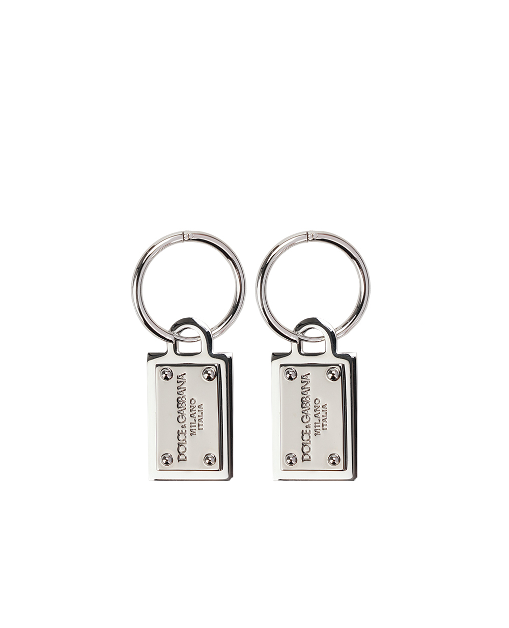 Сережки Dolce&Gabbana WEP1T1-W1111, срібний колір • Купити в інтернет-магазині Kameron