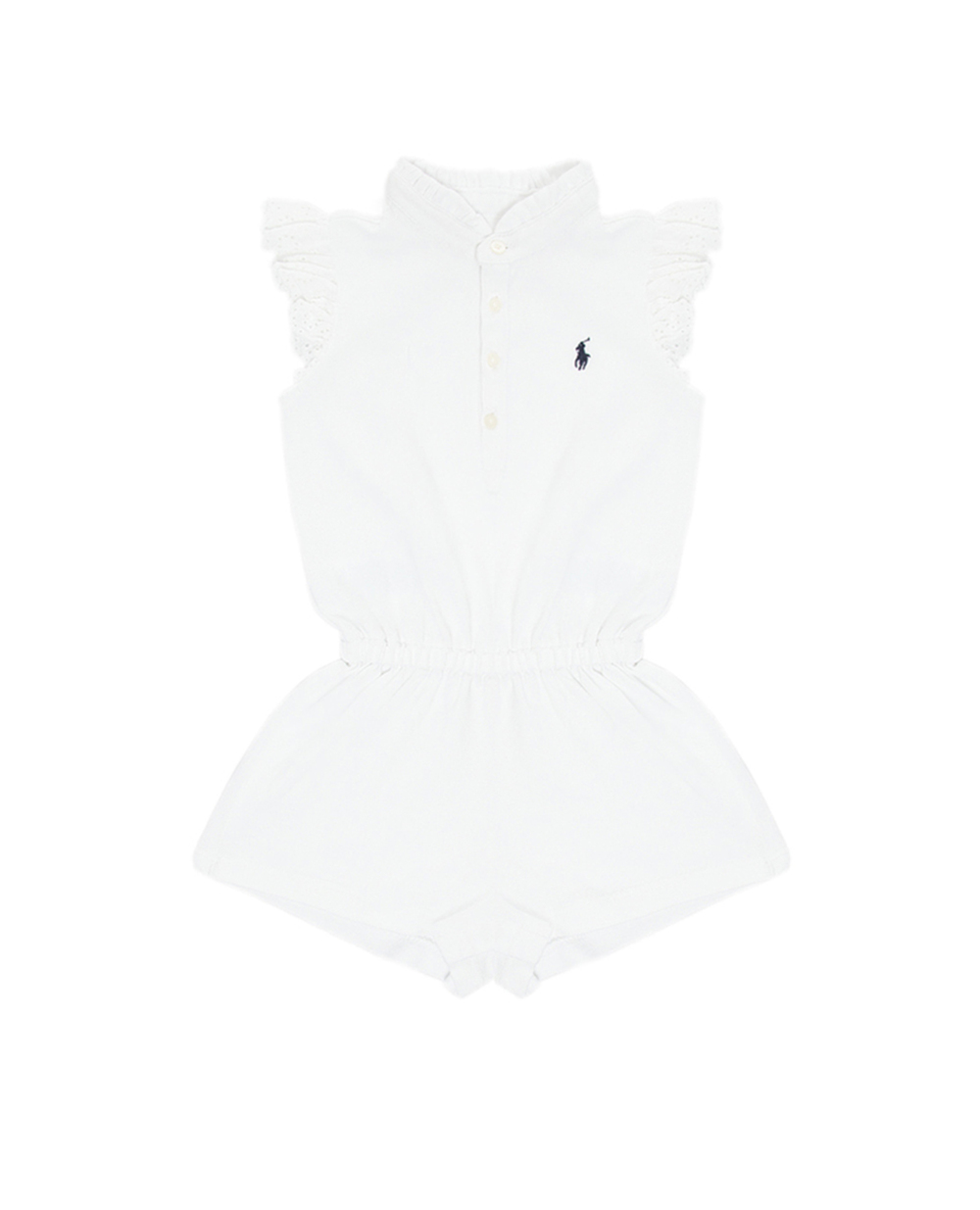 Ромпер Polo Ralph Lauren Kids 310735955007, білий колір • Купити в інтернет-магазині Kameron