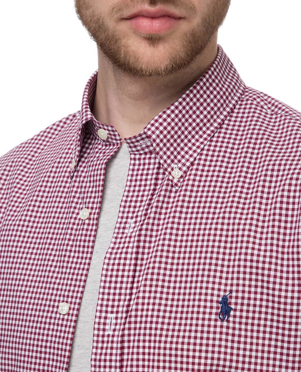 Рубашка Polo Ralph Lauren 710767329002, разноцветный цвет • Купить в интернет-магазине Kameron