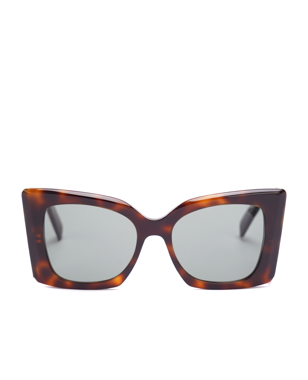 Солнцезащитные очки Saint Laurent 736461-Y9956, хаки цвет • Купить в интернет-магазине Kameron