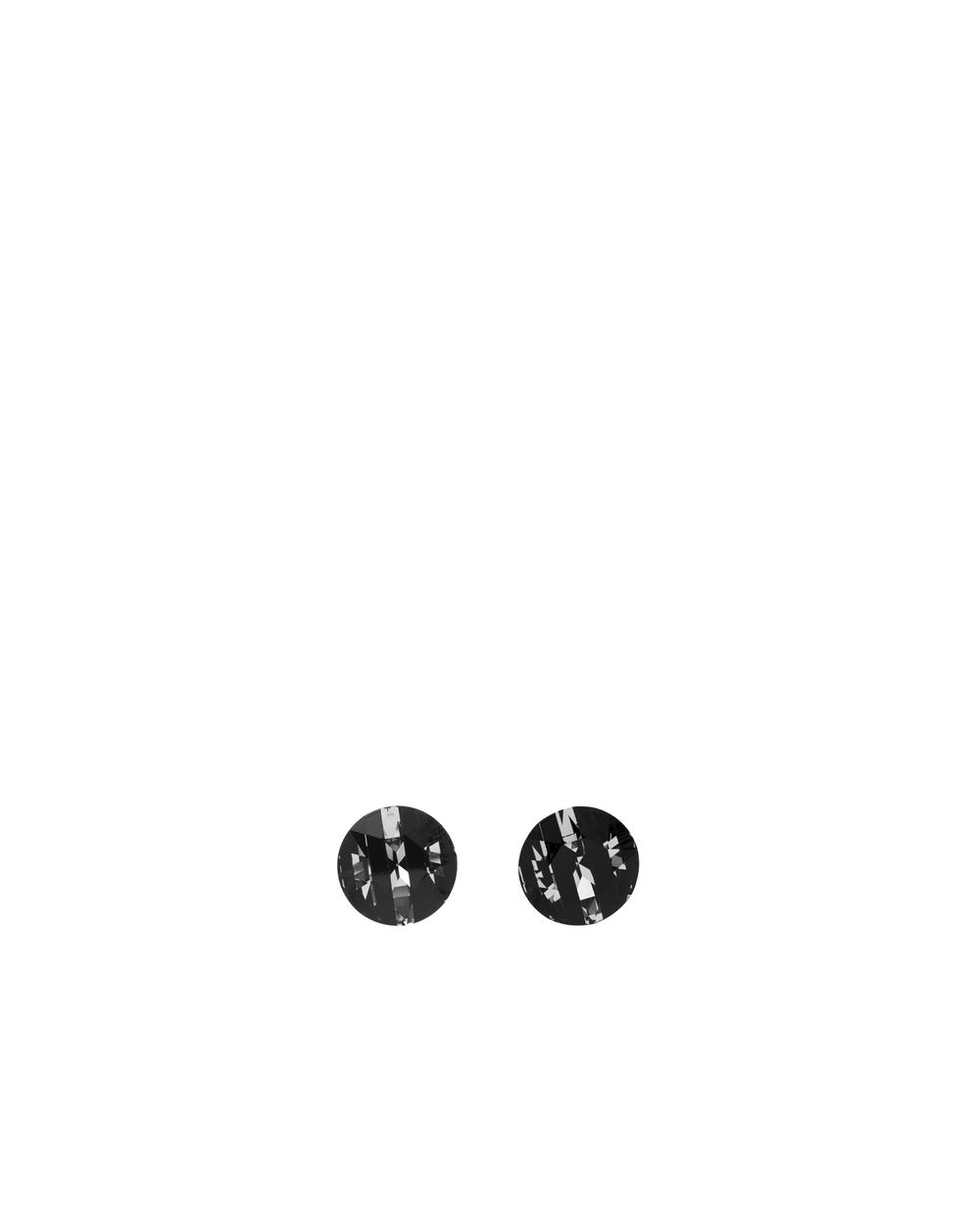 Клипсы Smoking Striped Saint Laurent 594176-Y1549, черный цвет • Купить в интернет-магазине Kameron