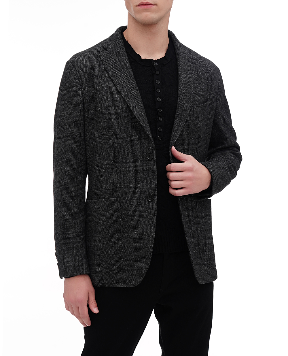 Однобортный пиджак Dolce&Gabbana G2RC3T-GG714, серый цвет • Купить в интернет-магазине Kameron