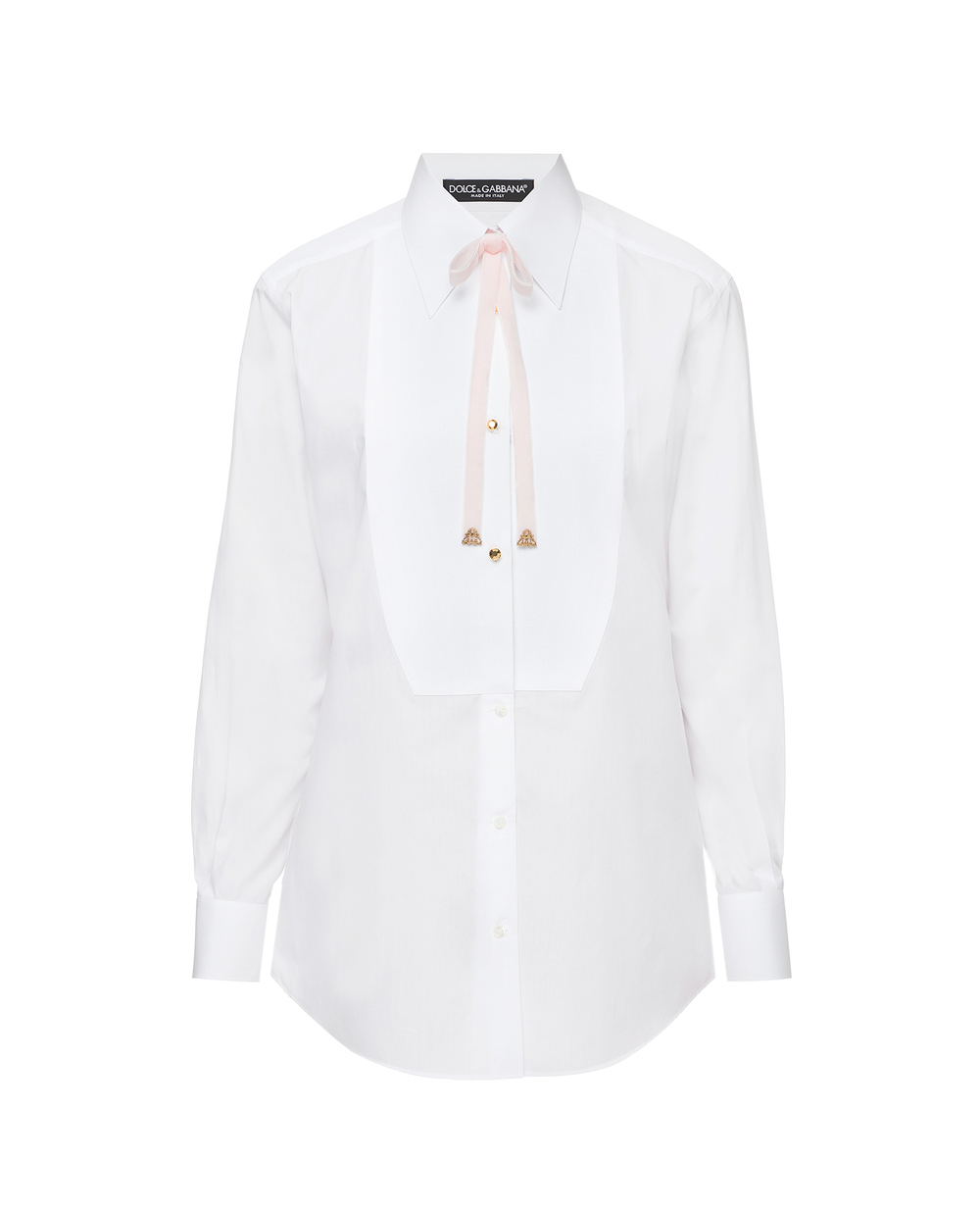 Блуза Dolce&Gabbana F5M20Z-FU5K9, белый цвет • Купить в интернет-магазине Kameron