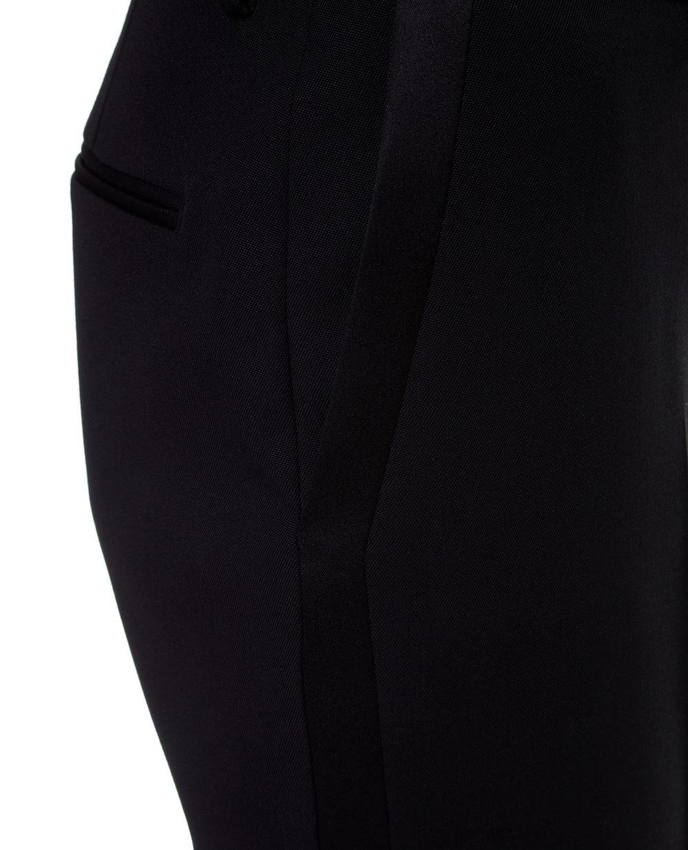 Шерстяные брюки Saint Laurent 532016-Y399W, черный цвет • Купить в интернет-магазине Kameron