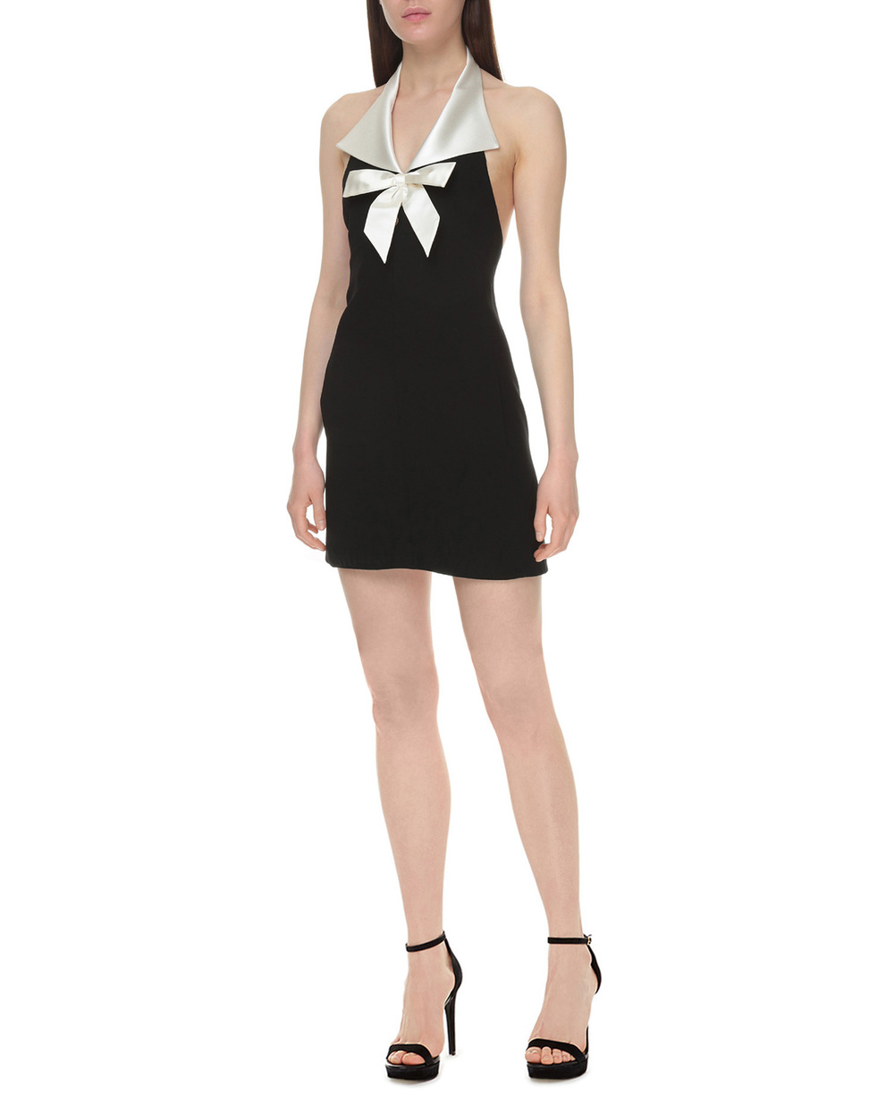 Платье Saint Laurent 676792-Y024K, черный цвет • Купить в интернет-магазине Kameron