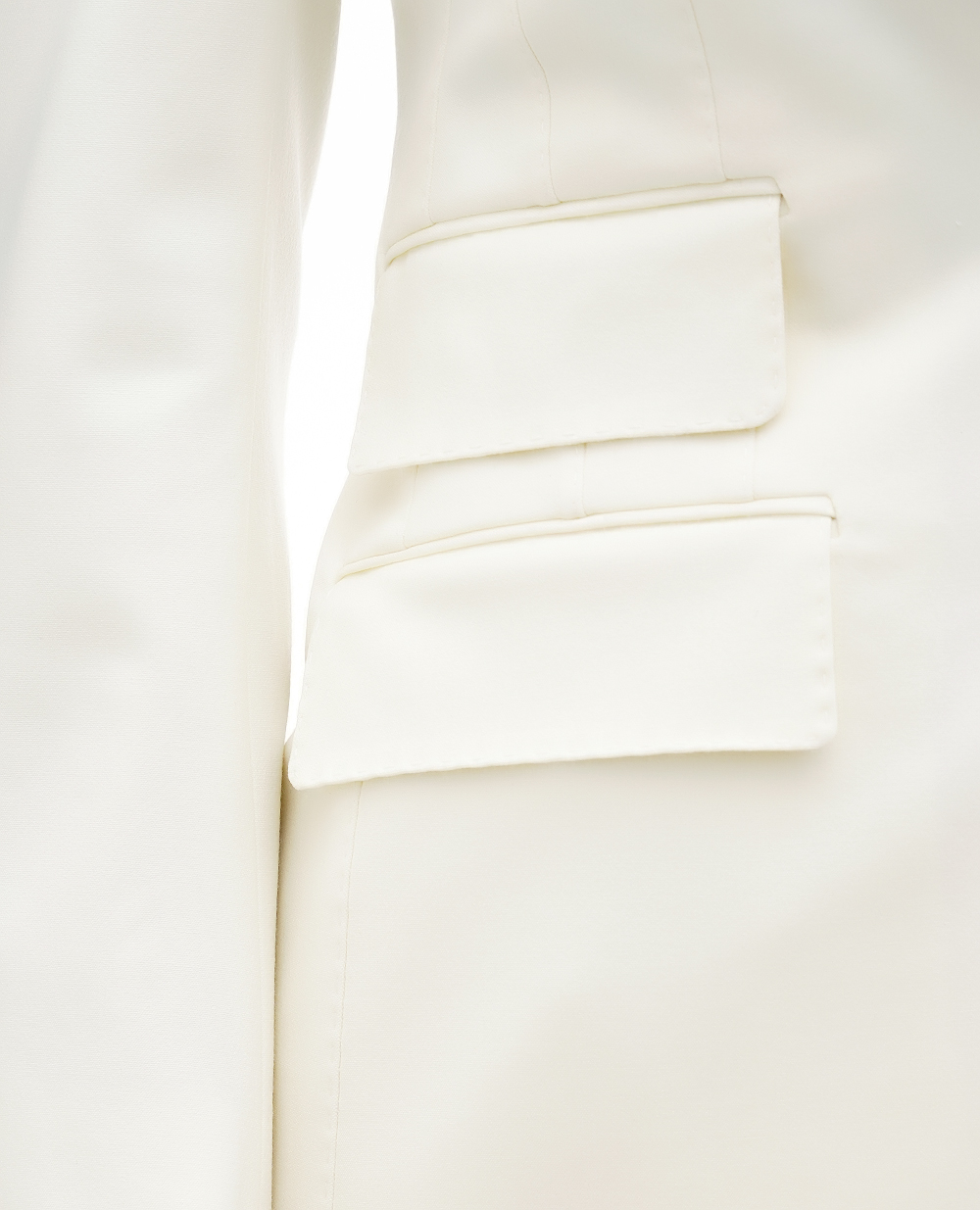 Жакет Dolce&Gabbana F29Z8T-FUCCS, білий колір • Купити в інтернет-магазині Kameron