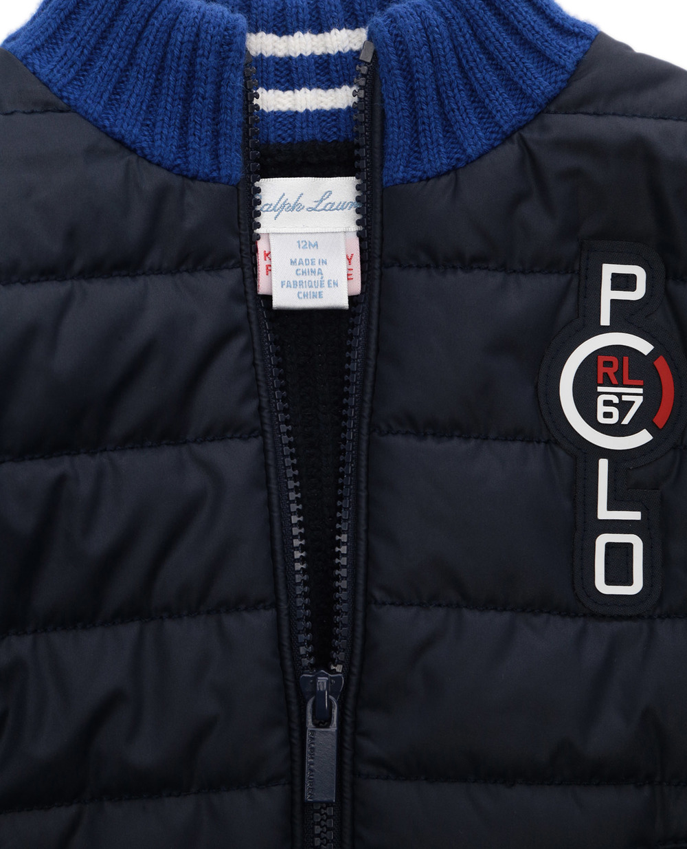 Детская куртка Polo Ralph Lauren Kids 320736877001, синий цвет • Купить в интернет-магазине Kameron