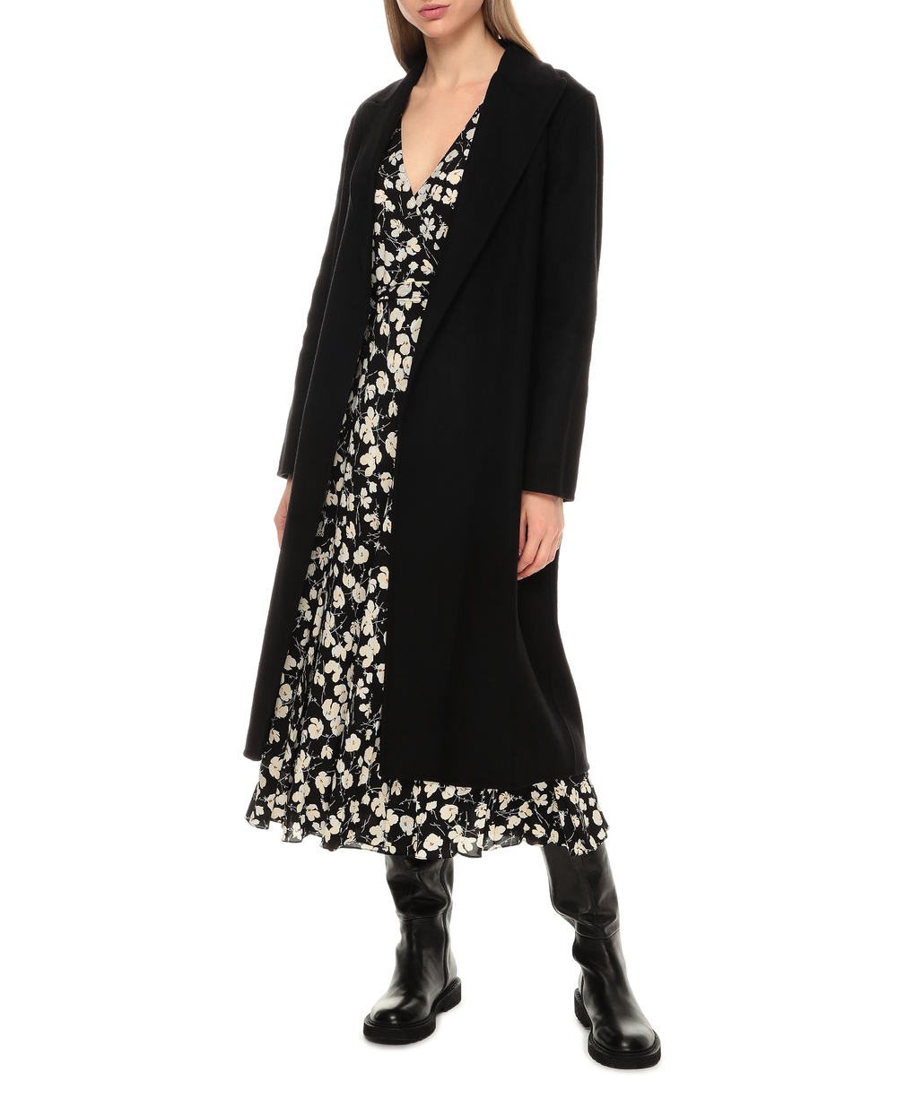 Вовняне пальто Polo Ralph Lauren 211800855003, чорний колір • Купити в інтернет-магазині Kameron