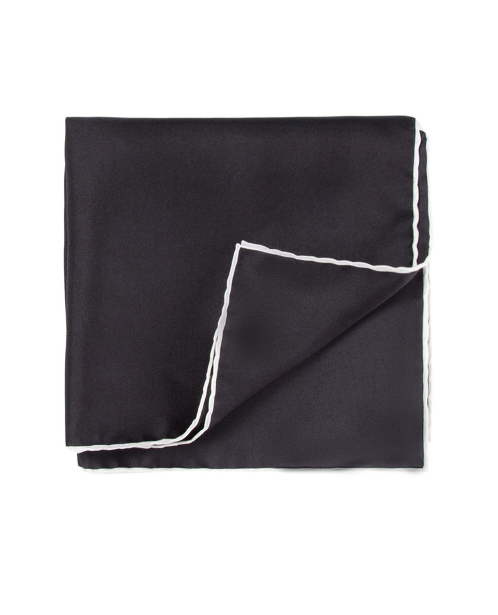 Шовкова хустинка Dolce&Gabbana GR412E-G0UAS, чорний колір • Купити в інтернет-магазині Kameron