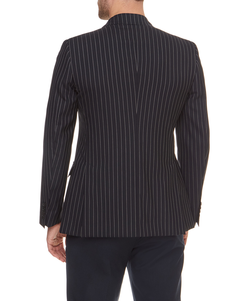 Шерстяной пиджак Dolce&Gabbana G2PK3T-FR2YE, черный цвет • Купить в интернет-магазине Kameron