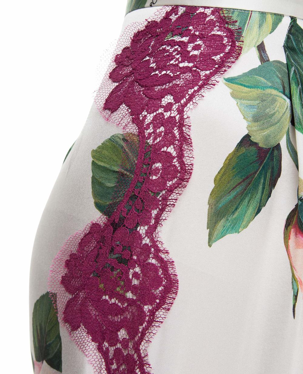 Піжамні штани Dolce&Gabbana FTBMYT-FSAZE, білий колір • Купити в інтернет-магазині Kameron