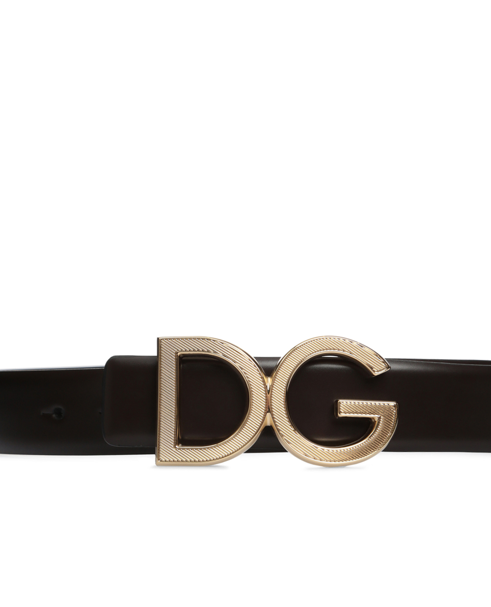 Шкіряний ремінь Dolce&Gabbana BC4312-A1607, коричневий колір • Купити в інтернет-магазині Kameron