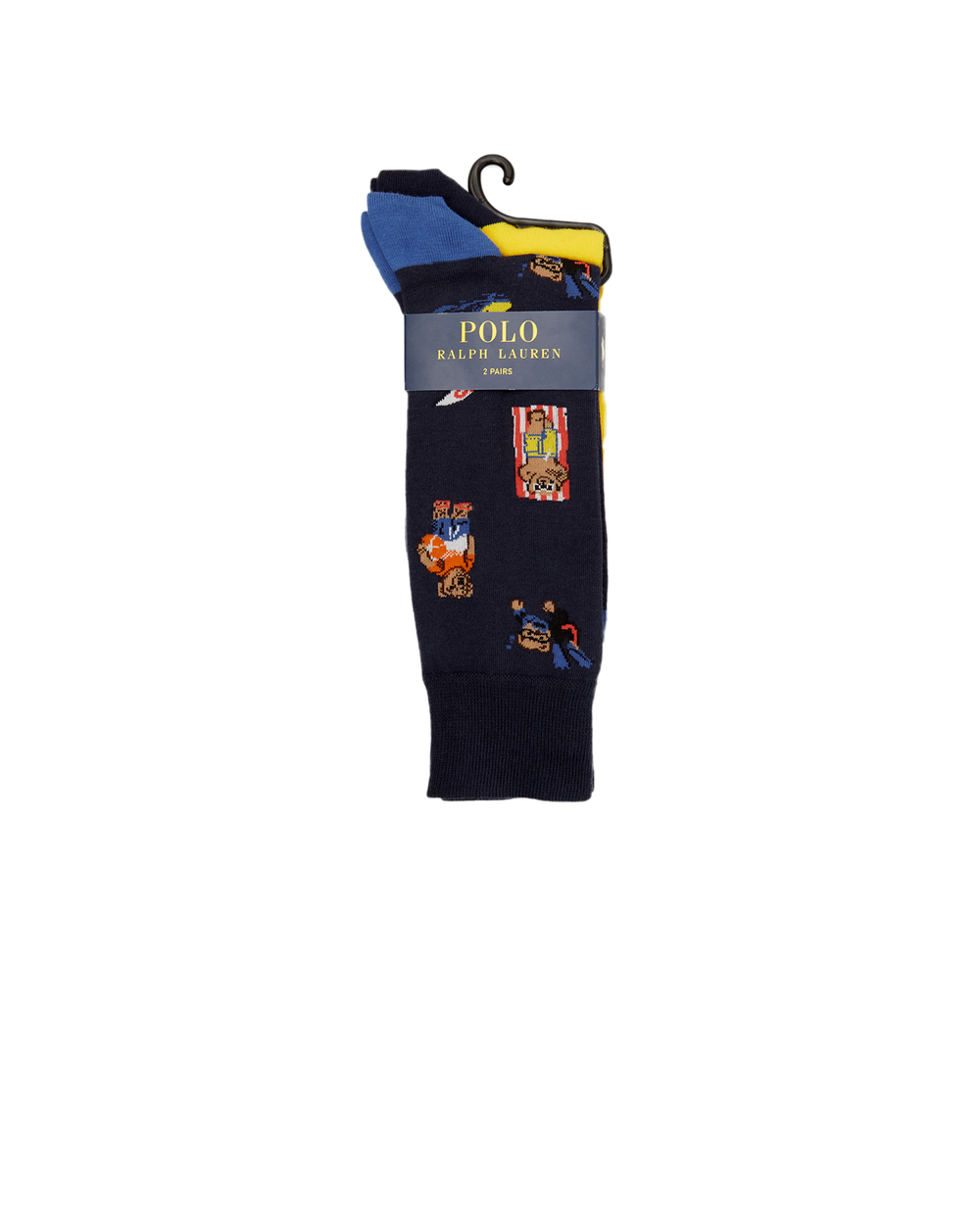 Носки (2 пары) Polo Ralph Lauren 449841584001, разноцветный цвет • Купить в интернет-магазине Kameron