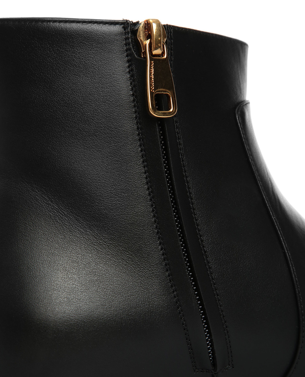 Кожаные ботинки Rodeo Dolce&Gabbana CT0596-A3444, черный цвет • Купить в интернет-магазине Kameron