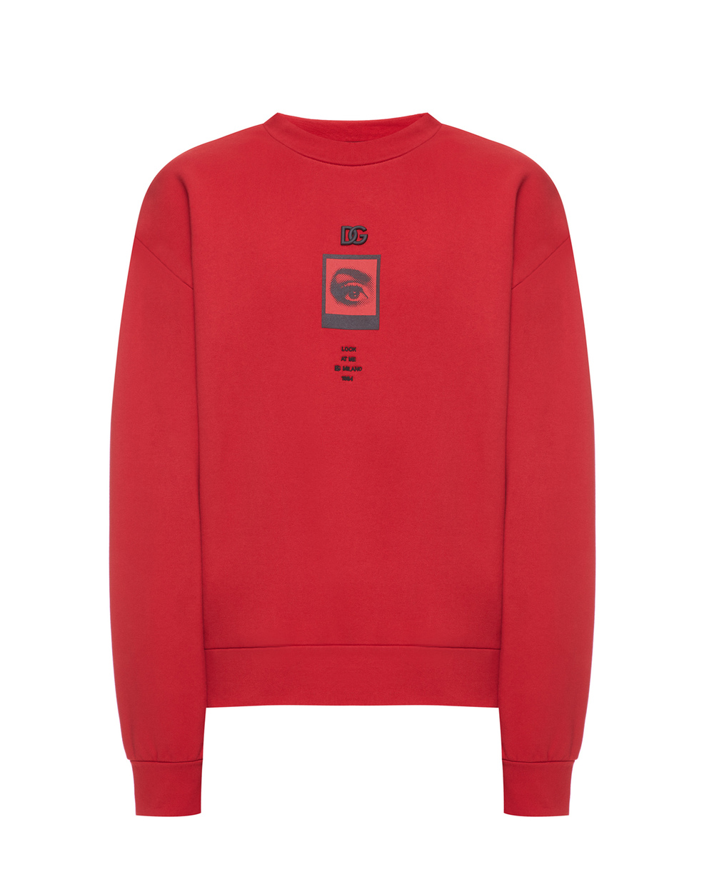 Свитшот Dolce&Gabbana G9WZ7Z-HU7K8, красный цвет • Купить в интернет-магазине Kameron