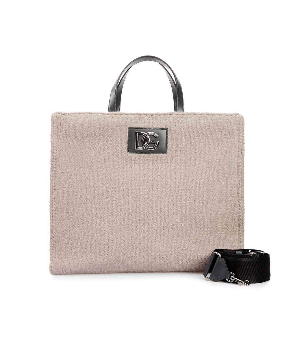 Сумка шоппер Beatrice Dolce&Gabbana BM6953-AQ432, серый цвет • Купить в интернет-магазине Kameron