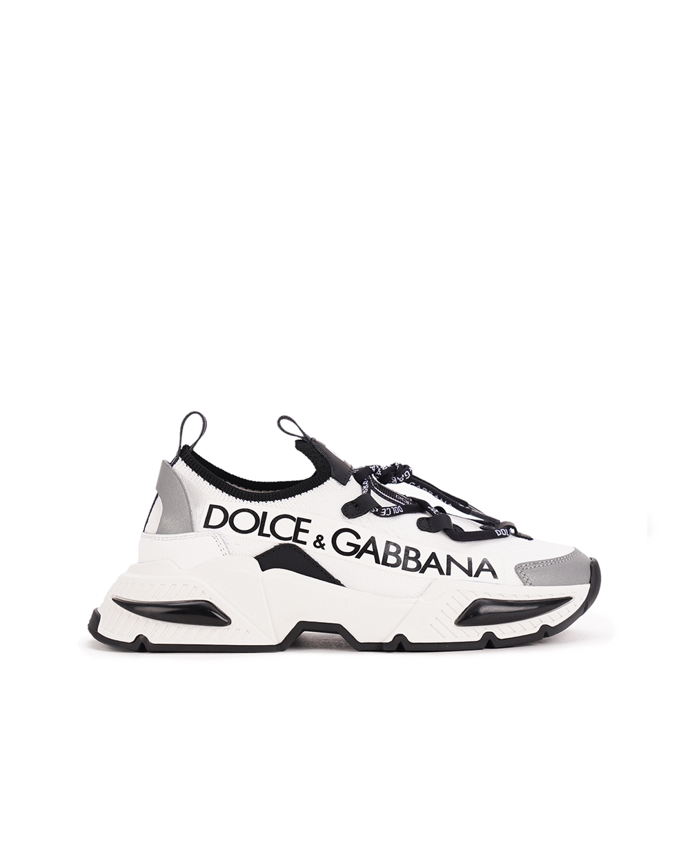 Детские кроссовки Dolce&Gabbana Kids DA5203-AB068-M, белый цвет • Купить в интернет-магазине Kameron