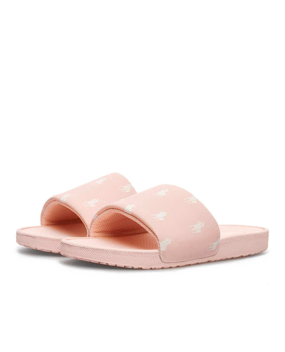 Дитячі слайдери Polo Ralph Lauren Kids RF103033-C, рожевий колір • Купити в інтернет-магазині Kameron
