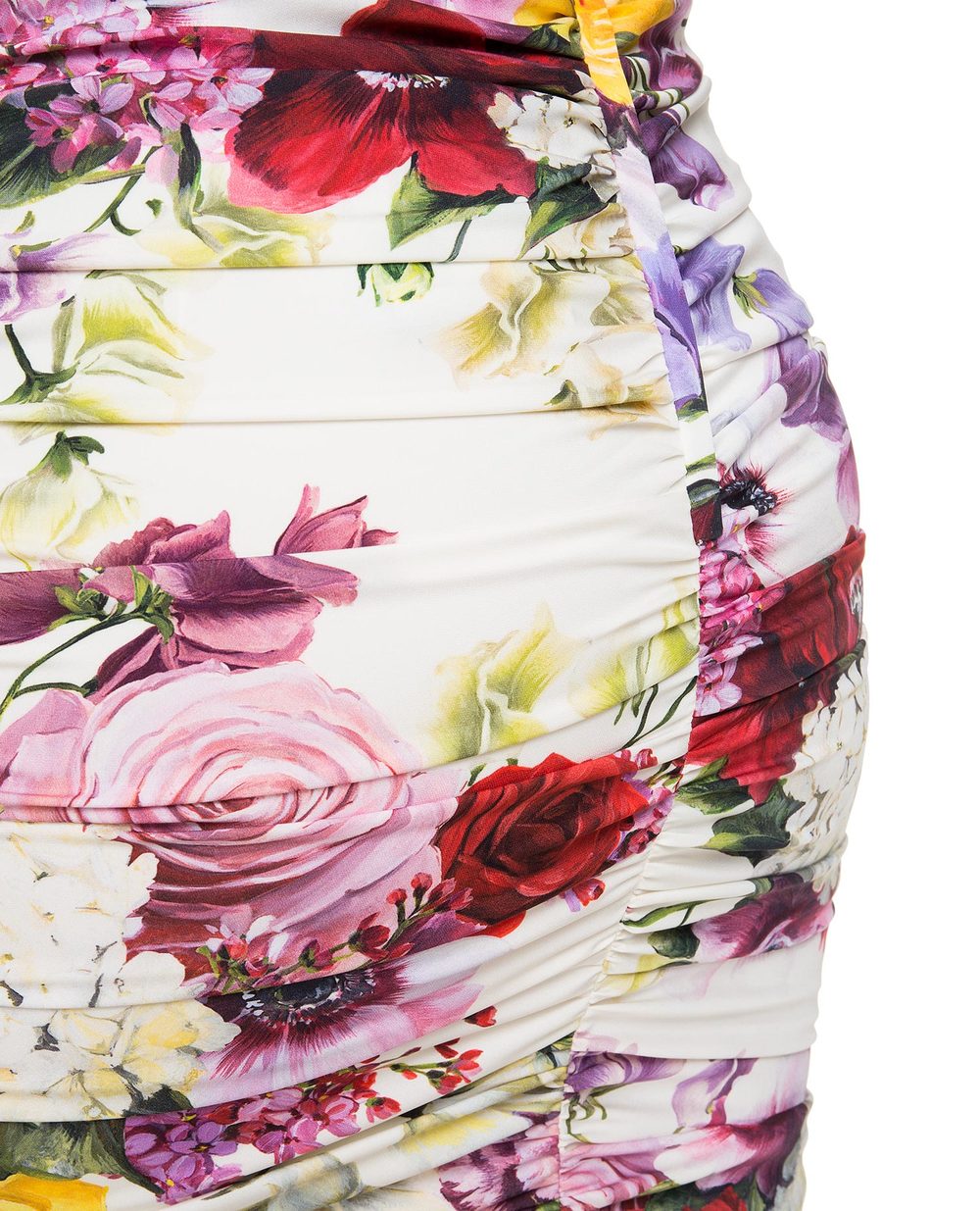 Шелковая юбка Dolce&Gabbana F4BH2T-FSAX3, разноцветный цвет • Купить в интернет-магазине Kameron