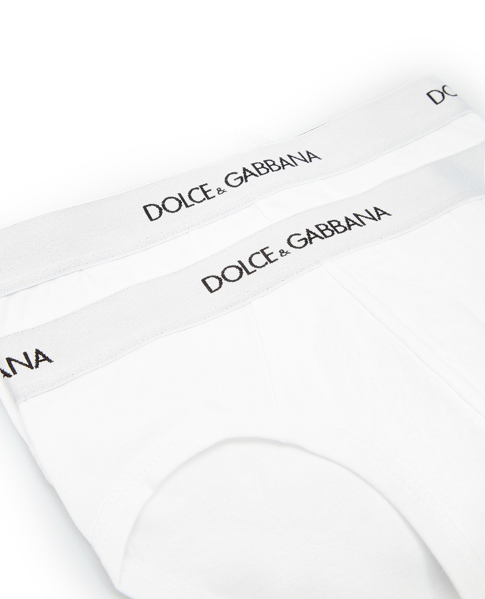 Слипы (2 шт) Dolce&Gabbana Kids L4J700-G7OCT, белый цвет • Купить в интернет-магазине Kameron