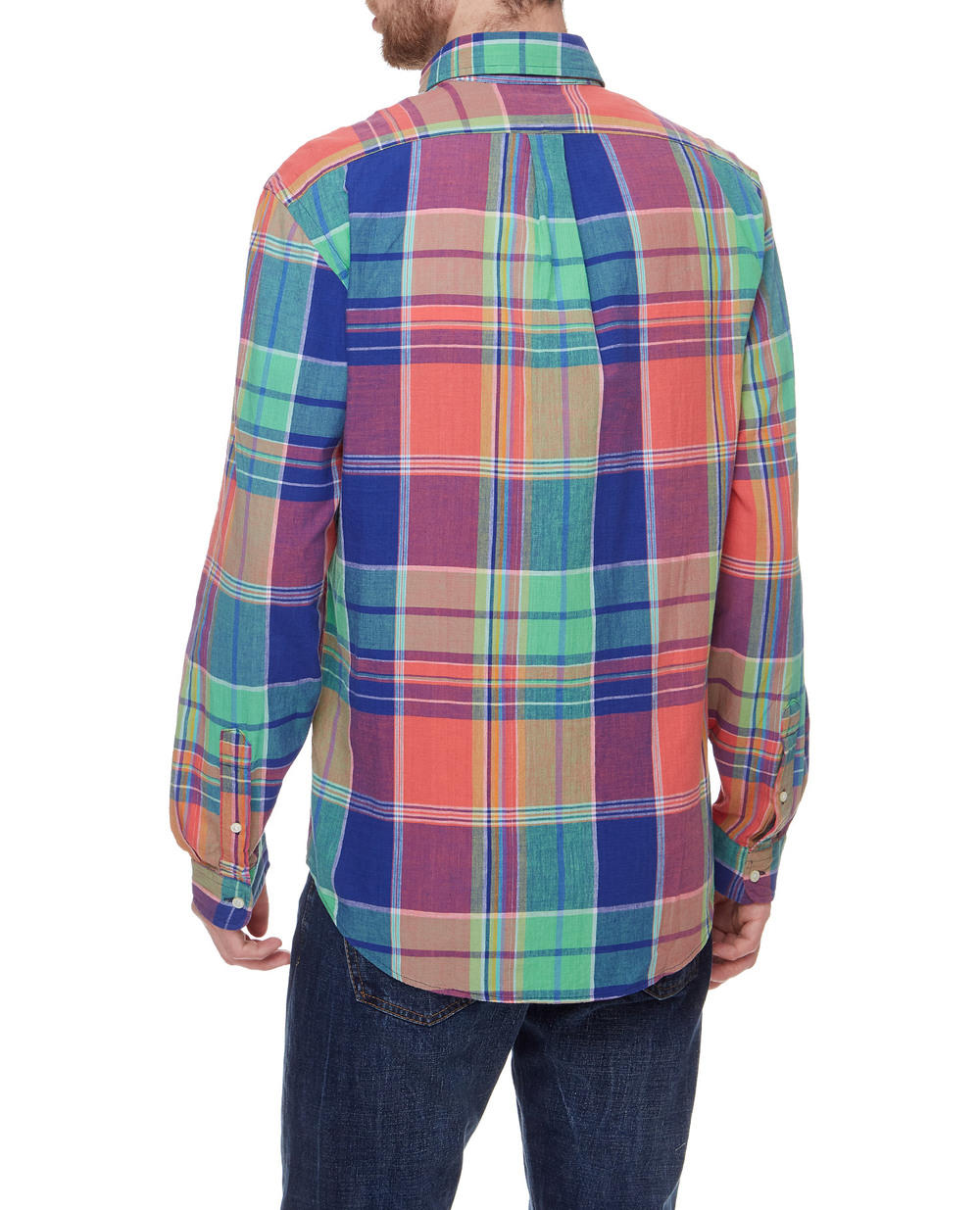 Рубашка Polo Ralph Lauren 710805575001, разноцветный цвет • Купить в интернет-магазине Kameron