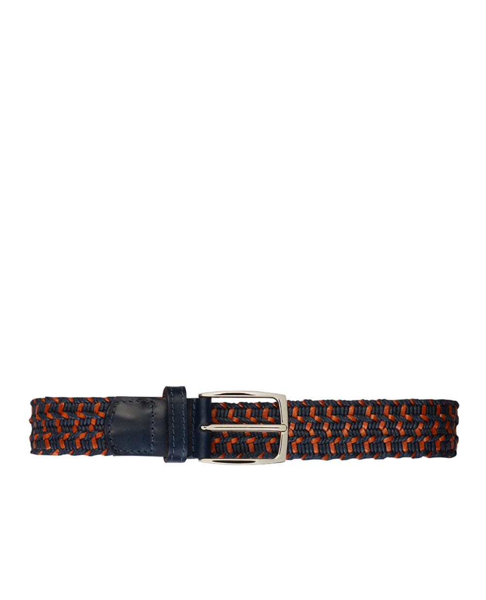 Кожаный ремень ISAIA FB0058.PLF57, коричневый цвет • Купить в интернет-магазине Kameron