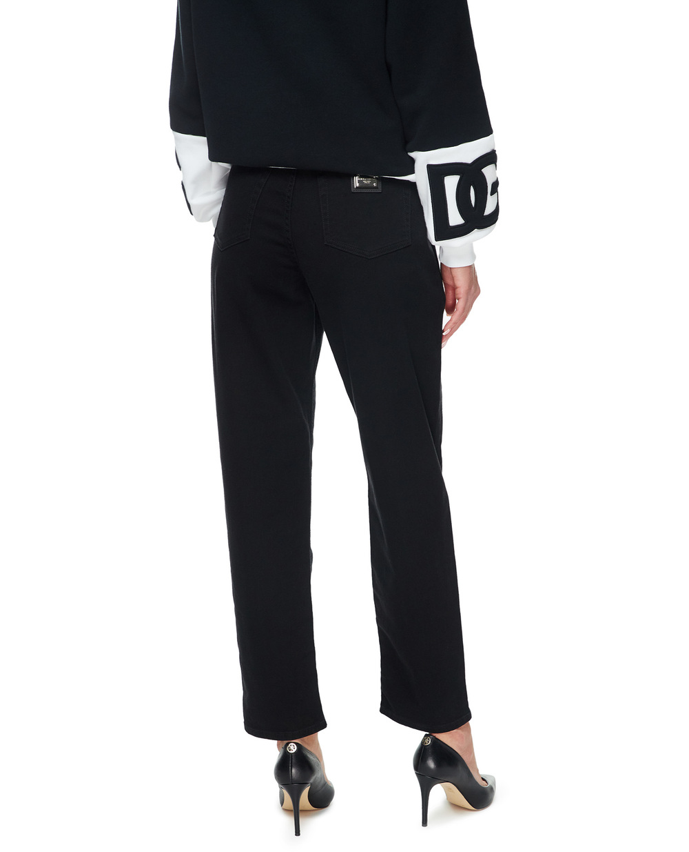 Джинси Dolce&Gabbana FTAIAD-G8EY4, чорний колір • Купити в інтернет-магазині Kameron